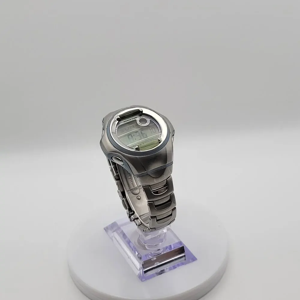 Vintage Casio Baby-G G-ms MSG-140 Digital Metal Watch Y2K Cyber Aesthetic